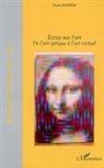 Franck Popper - Ecrire sur l'art