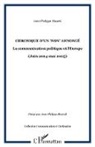 Jean-Philippe Maarek - Chronique d'un "non" annoncé