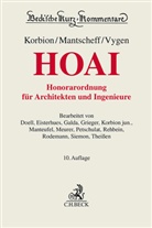 Herman Korbion, Hermann Korbion, Jac Mantscheff, Jack Mantscheff, Klaus Vygen, Friedhelm Doell... - Honorarordnung für Architekten und Ingenieure (HOAI)