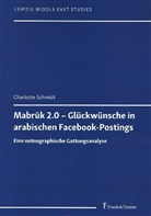 Charlotte Schmidt - Mabruk 2.0 - Glückwünsche in arabischen Facebook-Postings