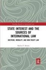 Markus P Beham, Markus P. Beham, Markus P. (University of Vienna Beham - State Interest and the Sources of International Law