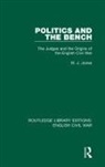 W J Jones, W. J. Jones - Politics and the Bench