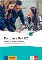 Birgi Braun, Birgit Braun, Nadj Fügert, Nadja Fügert, Friederike Jin, Friederike u a Jin... - Kompass DaF B2 : Deutsch für Studium und Beruf : Medienpaket mit 4 Audio-CDs und 1 DVD (Audio book)