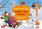 Monika Lehner, Antje Bohnstedt - Emma und Paul erleben den Winter. Erzählschienen-Figurenset, m. 1 Beilage