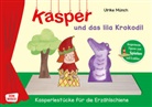 Ulrike Münch, Anja Goossens - Kasper und das lila Krokodil. Erzählschienen-Figurenset, m. 1 Beilage