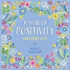 Flame Tree Studio - Year of Positivity By Rebecca Mcculloch Wall Calendar 2021 Art