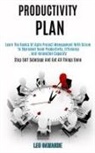 Leo Gawande, Leo Gawande - Productivity Plan