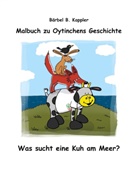 Bärbel B Kappler, Bärbel B. Kappler - Was sucht eine Kuh am Meer - Malbuch