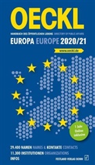 Albert Oeckl, Brigitt Kuss, Brigitte Kuss - OECKL Handbuch des Öffentlichen Lebens - Europa und internationale Zusammenschlüsse 2020/21