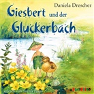 Daniela Drescher, Svenja Pages - Giesbert und der Gluckerbach, 1 Audio-CD (Audiolibro)