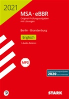 Mittlerer Schulabschluss MSA/eBBR 2021 - Englisch - Berlin/Brandenburg, m. Audio-CD, MP3