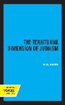 W. D. Davies, Davies W. D. - Territorial Dimension of Judaism
