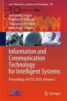 Amit Joshi, Parikshit N. Mahalle, Parikshit. N. Mahalle, Parikshi N Mahalle, Parikshit N Mahalle, Thinagaran Perumal... - Information and Communication Technology for Intelligent Systems
