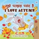 Shelley Admont, Kidkiddos Books - I Love Autumn (Hindi English Bilingual Book for Kids)