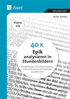 Stefan Schäfer - 40 x Epik analysieren in Stundenbildern 5-6