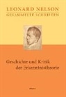 Leonard Nelson, F Neumann, Lothar F. Neumann, Gerhar Weisser, Gerhard Weisser - Geschichte und Kritik der Erkenntnistheorie