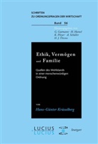 Hans G Krüsselberg - Ethik, Vermögen und Familie