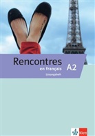 Rencontres en français A2 - Lösungsheft
