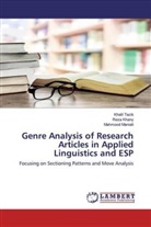Rez Khany, Reza Khany, Mahmood Maniati, Khali Tazik, Khalil Tazik - Genre Analysis of Research Articles in Applied Linguistics and ESP