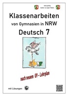 Monika Arndt, Heinrich Schmid - Deutsch 7, Klassenarbeiten von Gymnasien (G9) in NRW mit Lösungen