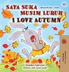 Shelley Admont, Kidkiddos Books - I Love Autumn (Malay English Bilingual Book for Kids)