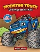 Harper Hall, Happy Harper, Harper Hall - Monster Truck Coloring Book
