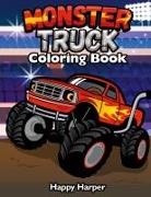 Harper Hall, Happy Harper, Harper Hall - Monster Truck Coloring