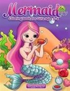 Harper Hall, Happy Harper, Harper Hall - Mermaid Coloring Book