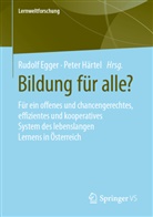 Rudol Egger, Rudolf Egger, Härtel, Härtel, Peter Härtel - Bildung für alle?