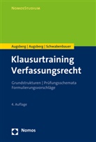 In Augsberg, Ino Augsberg, Ino (Prof. Dr. Dr. Augsberg, Ino (Prof. Dr. Dr.) Augsberg, Steffe Augsberg, Steffen Augsberg... - Klausurtraining Verfassungsrecht