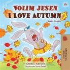Shelley Admont, Kidkiddos Books - I Love Autumn (Serbian English Bilingual Children's Book - Latin alphabet)