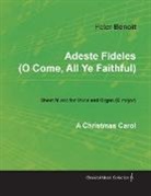 Peter Benoît - Adeste Fideles (O Come, All Ye Faithful) - Sheet Music for Voice and Organ (G Major) - A Christmas Carol