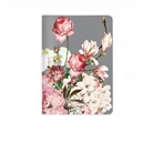 Heft A6 kariert, Bouquet rose