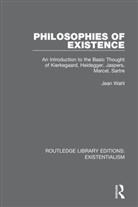 Jean Wahl, Wahl Jean - Philosophies of Existence
