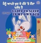 Shelley Admont, Kidkiddos Books - I Love to Sleep in My Own Bed (Punjabi English Bilingual Children's Book - India)