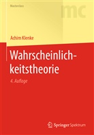 Achim Klenke - Wahrscheinlichkeitstheorie