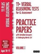 Stp Books - 11+ Verbal Reasoning Tests for GL Assessment Practice Papers with Detailed Answers & Challenging Words List