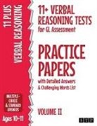 Stp Books - 11+ Verbal Reasoning Tests for GL Assessment Practice Papers with Detailed Answers & Challenging Words List