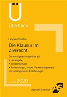 Tobia Langkamp, Tobias Langkamp, Jan S. Lüdde, Jan Stefan Lüdde - Die Klausur im Zivilrecht