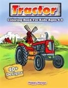 Harper Hall, Happy Harper, Harper Hall - Tractor Coloring Book
