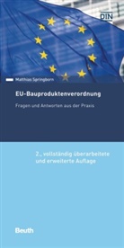 Matthias Springborn, DIN e.V., DI e V, DIN e V - EU-Bauproduktenverordnung