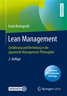 Frank Bertagnolli - Lean Management, m. 1 Buch, m. 1 E-Book