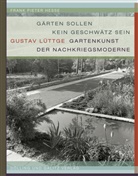 Frank Pieter Hesse, Frank, Frank, Hartmu Frank, Hartmut Frank, schwarz... - "Gärten sollen kein Geschwätz sein"