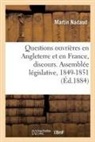 Martin Nadaud, Nadaud-M - Questions ouvrieres en angleterre