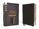 Zondervan - NASB, Thinline Bible, Large Print, Leathersoft, Black, Red Letter, 2020 Text, Comfort Print