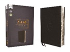 Zondervan, Zondervan - NASB, Thinline Bible, Leathersoft, Black, Red Letter, 2020 Text, Thumb Indexed, Comfort Print