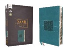 Zondervan, Zondervan - NASB, Thinline Bible, Leathersoft, Teal, Red Letter, 2020 Text, Thumb Indexed, Comfort Print