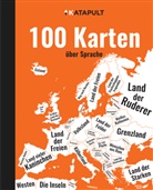 KATAPULT Verlag, KATAPULT-Verlag, Benjami Fredrich, Benjamin Fredrich, Katapult - 100 Karten über Sprache