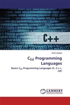 Elaf A Saeed, Elaf A. Saeed, Elaf A.Saeed - C(s) Programming Languages