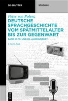 Peter von Polenz, Stepha Elspass, Stephan Elspaß - Deutsche Sprachgeschichte vom Spätmittelalter bis zur Gegenwart - Band III: 19. und 20. Jahrhundert